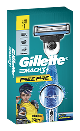 Gillette product box