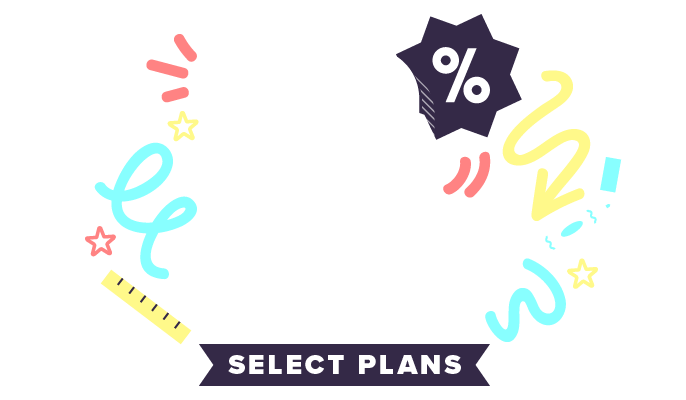 30% Off Select Plans