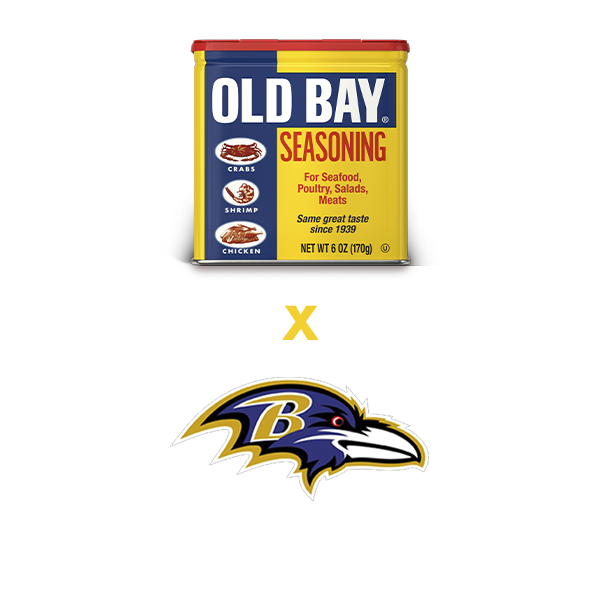 OLD BAY AND THE BALTIMORE RAVENS OFFICIAL SEASONING