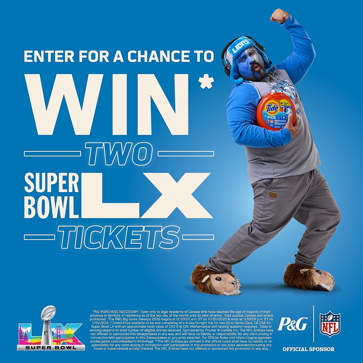 Banner of NFL Sweepstakes
