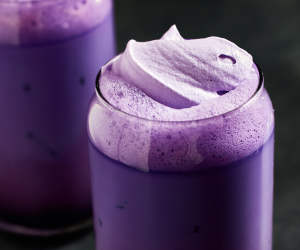 purple ube drink