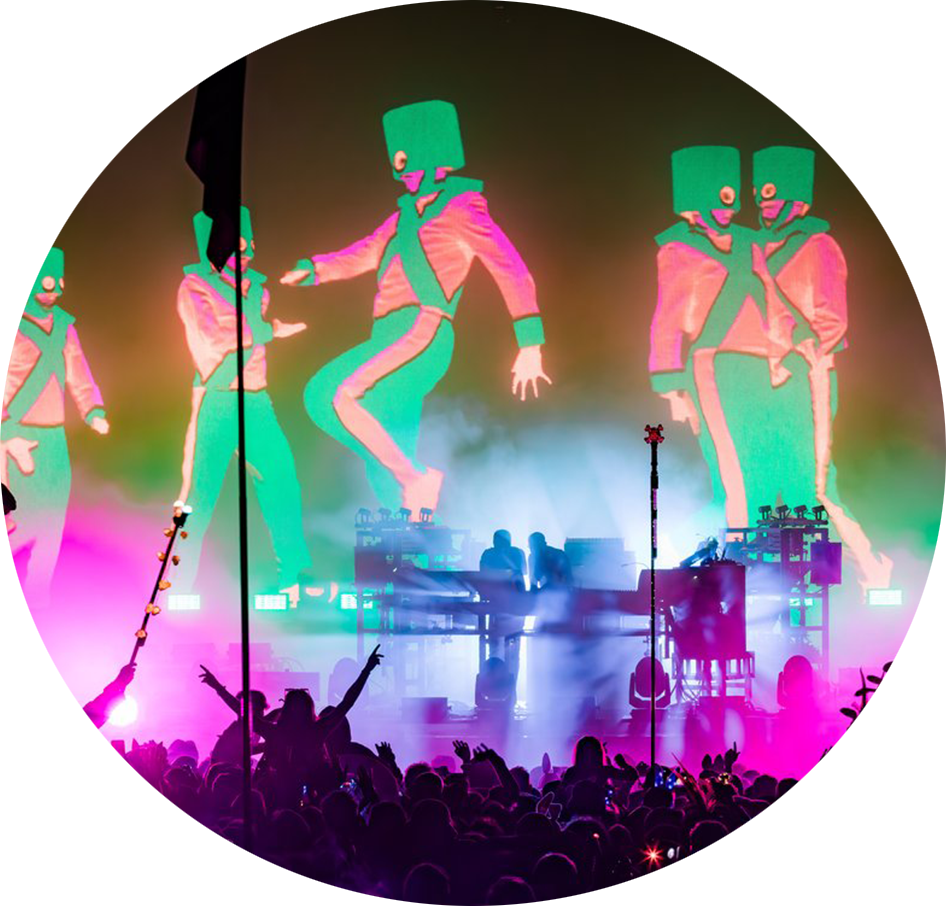 Image of stage at Wilderness Festival